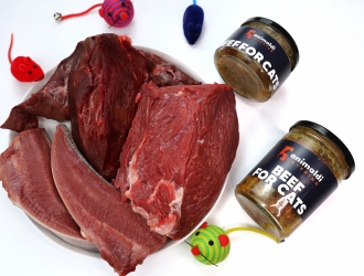 Animaldi Rindfleisch für Katzen - Premium